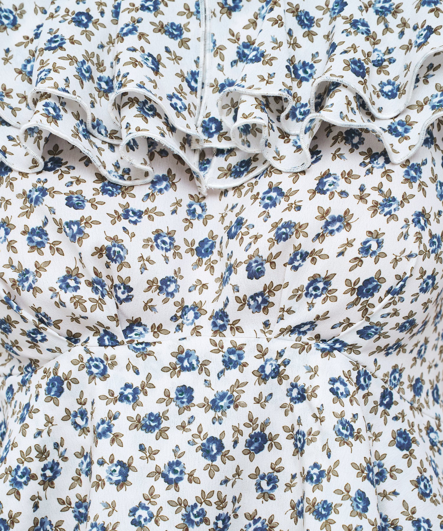 【予約】ローズフリル2wayオフショルブラウス