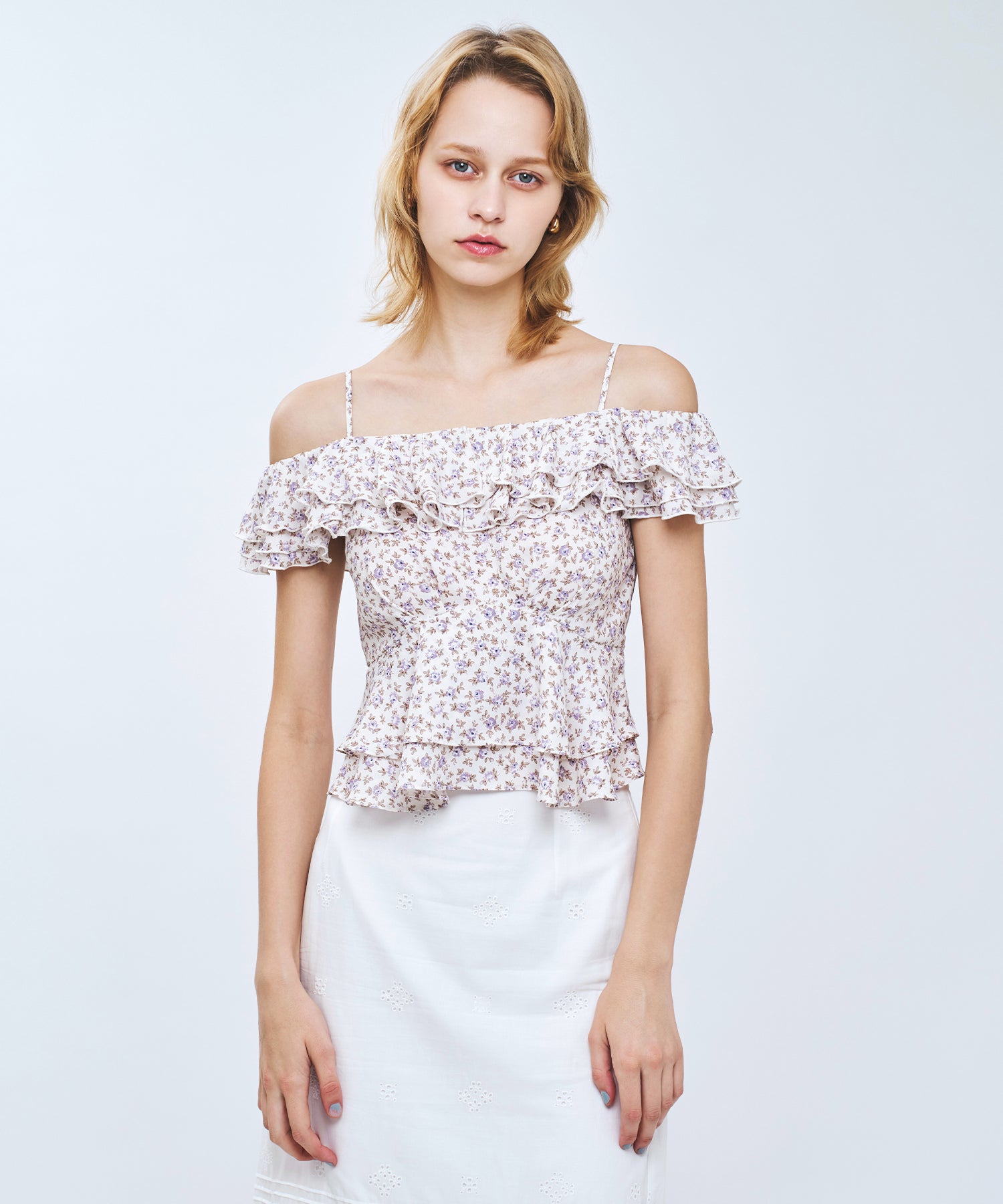 DEICY 2wayレースストレッチレースブラウス TOPS