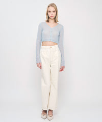 パッチポケットデニムパンツ