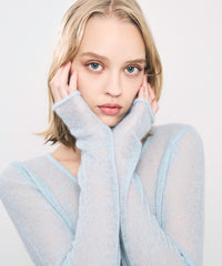 キッドモヘヤシアーカーディガン