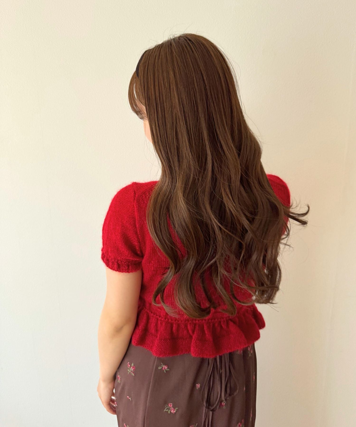 キッドモヘヤリボンカーディガン