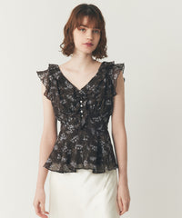 ブーケドゥボヌールブラウス