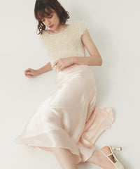 シルクバイヤススカート