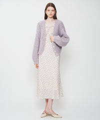 Alpaca ブラッシュドニットカーディガン