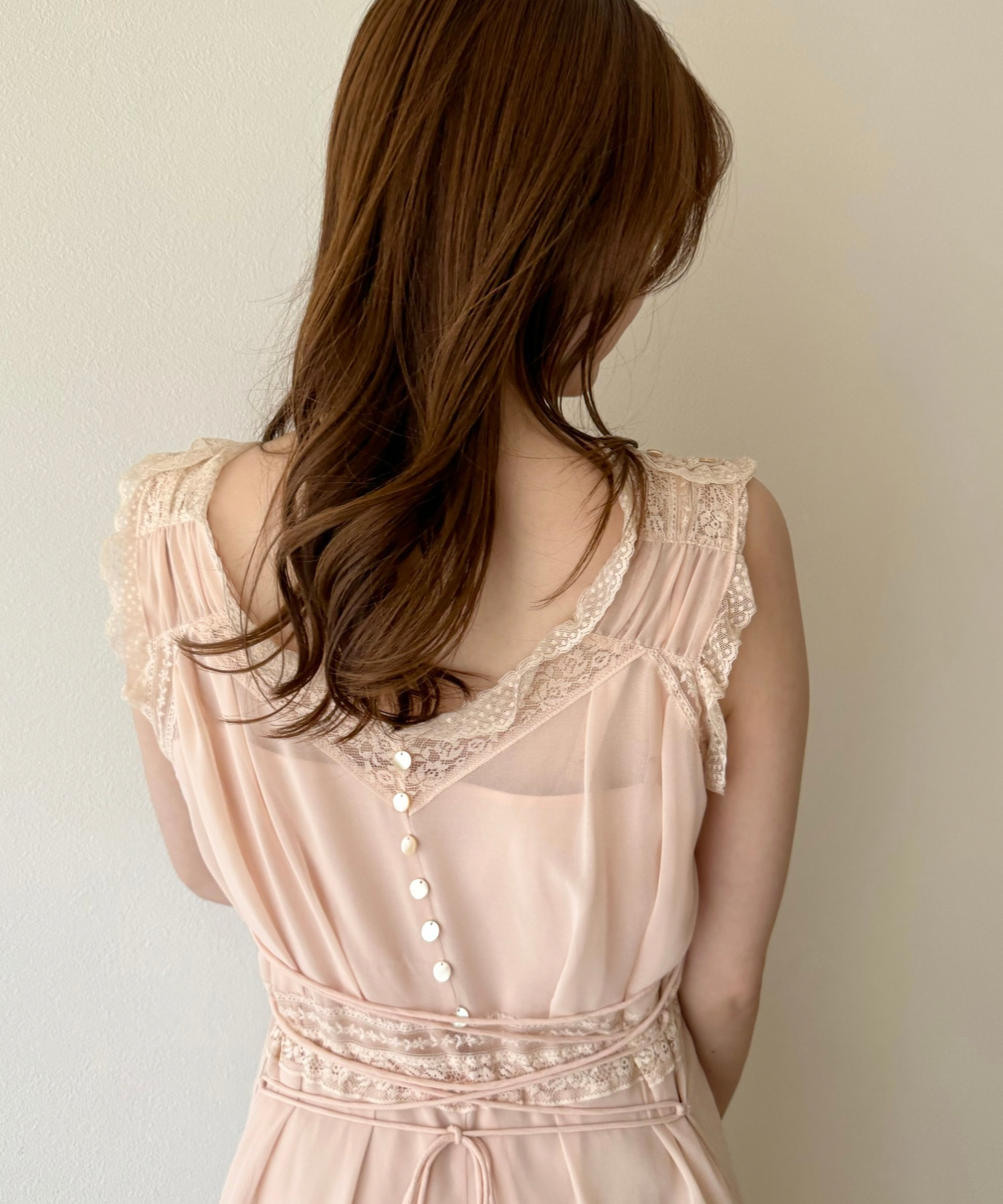 Lace Chiffon Victorian Dress