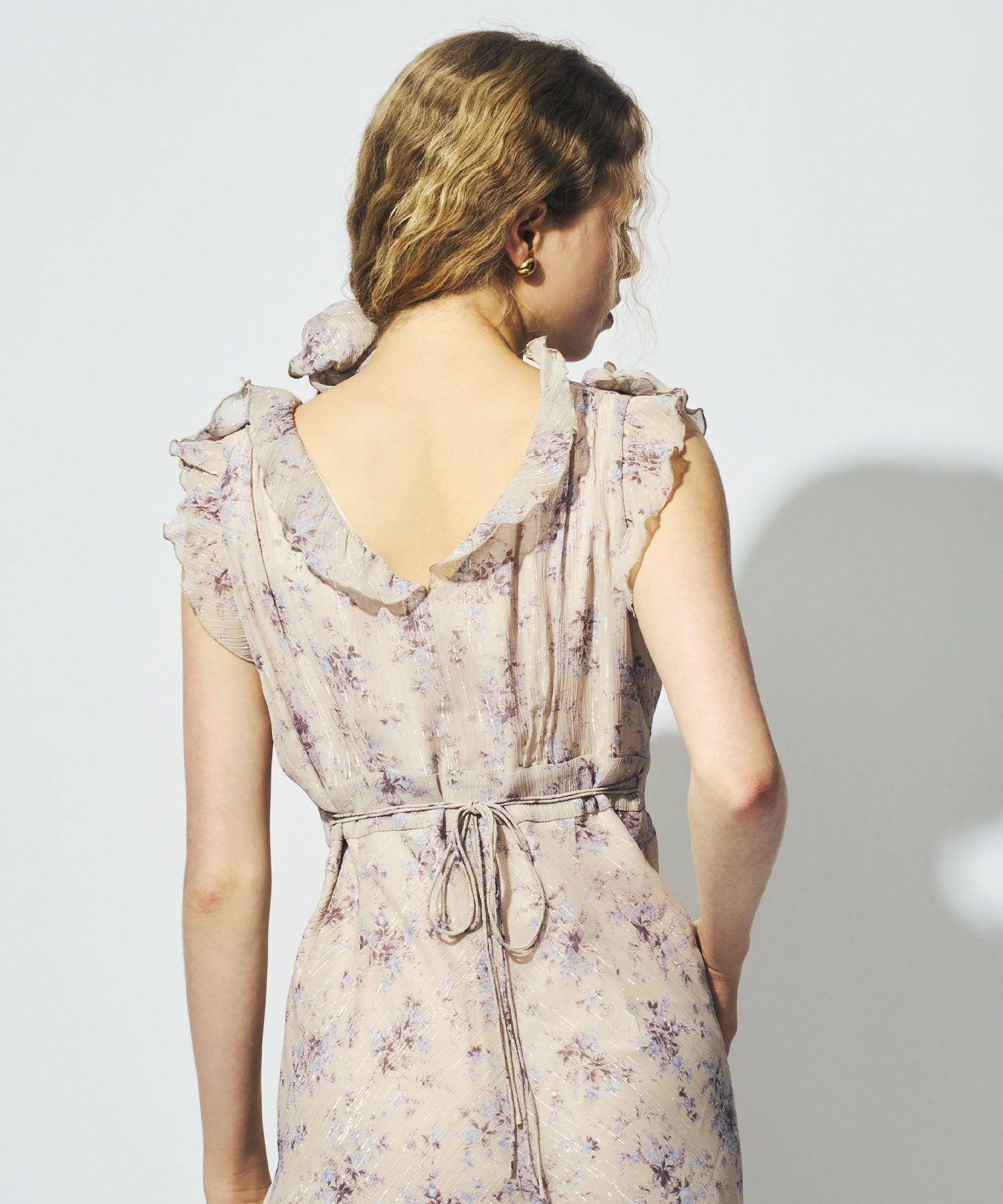 deicyワンピースECLAT DE FLEUR ベージュ　新品未使用タグ付き Eclat de Fleurドレス