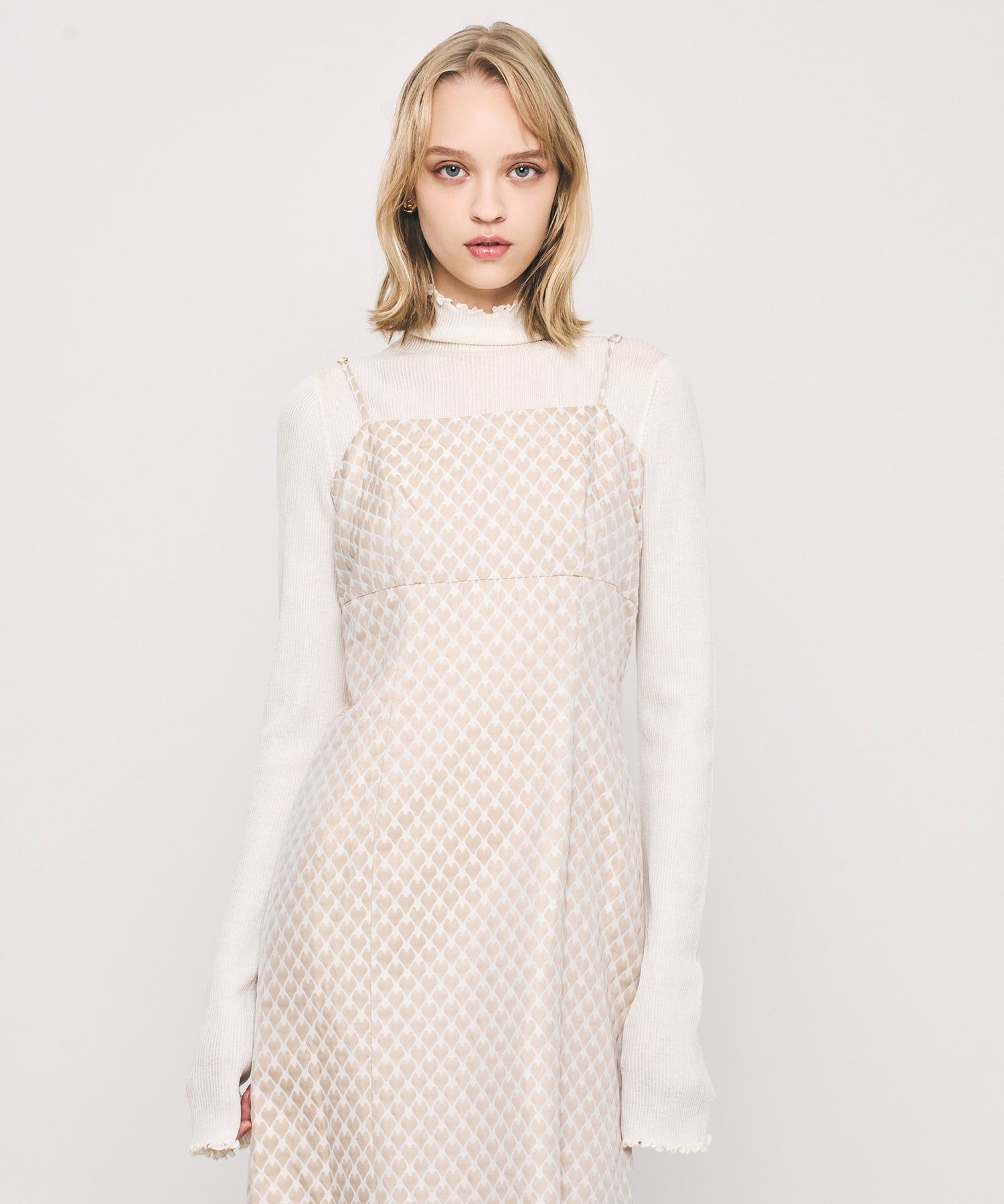 ハートJQキャミワンピース