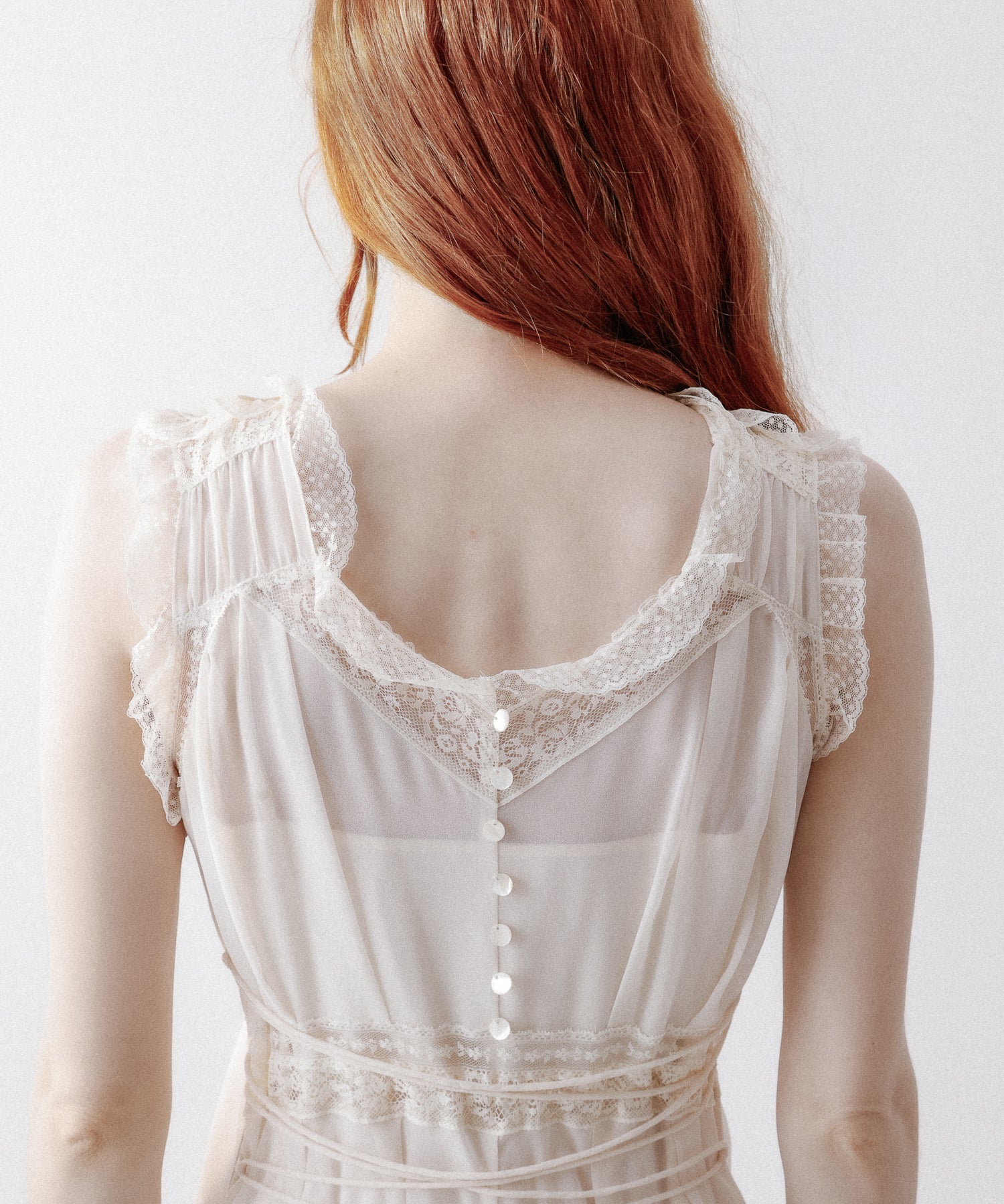 Lace Chiffon Victorian Dress