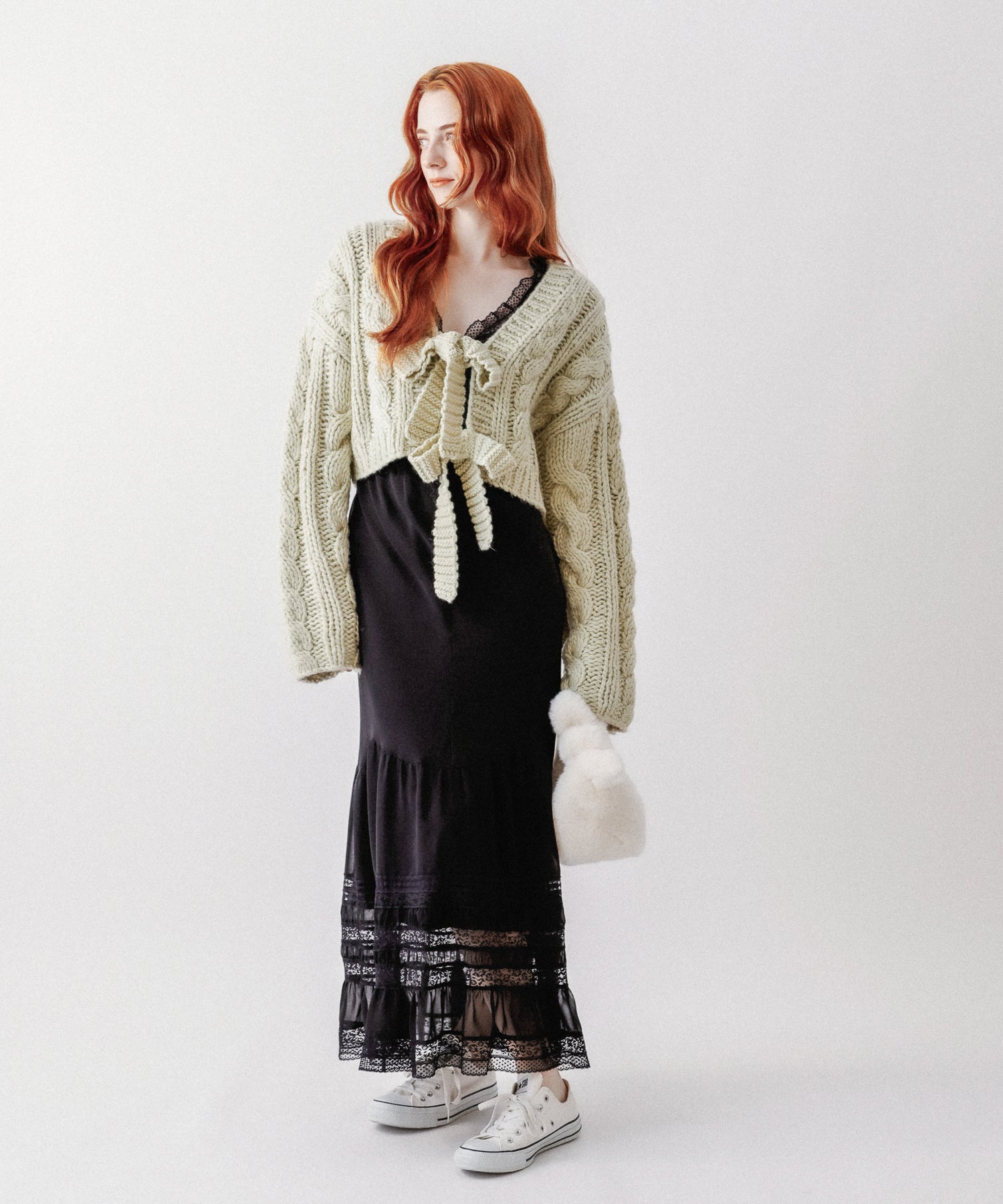 Lace Chiffon Victorian Dress