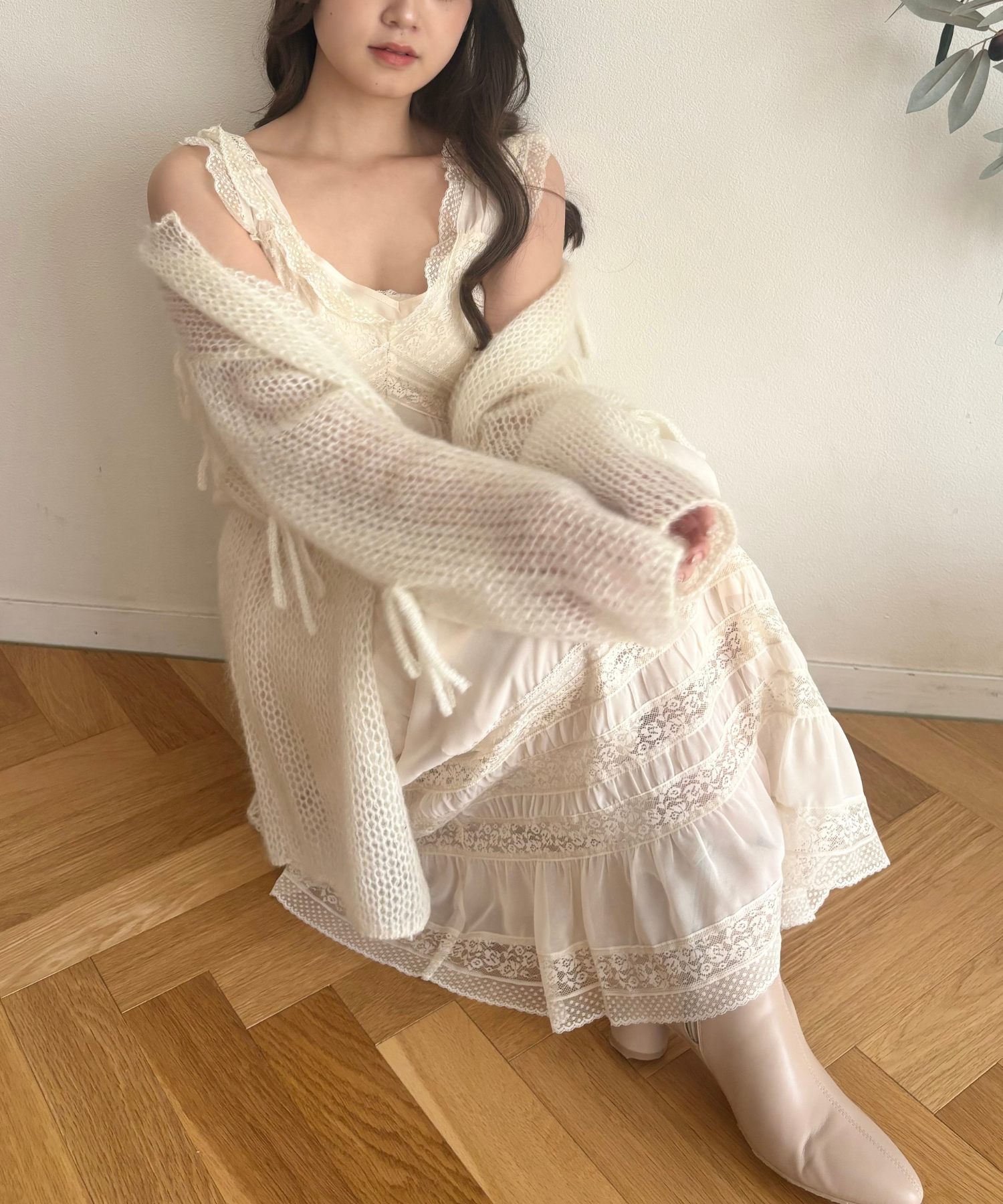 Lace Chiffon Victorian Dress