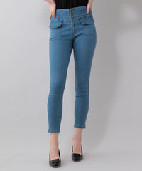 High waist skinny pants