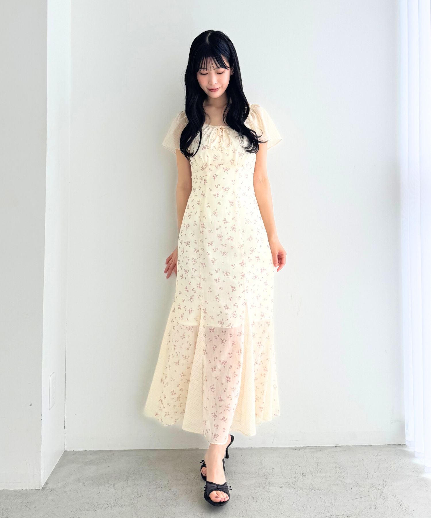 deicy フルールレースMIXドレス me&me couture ワンピース フルールレースMIXドレス : ZOZOTOWN