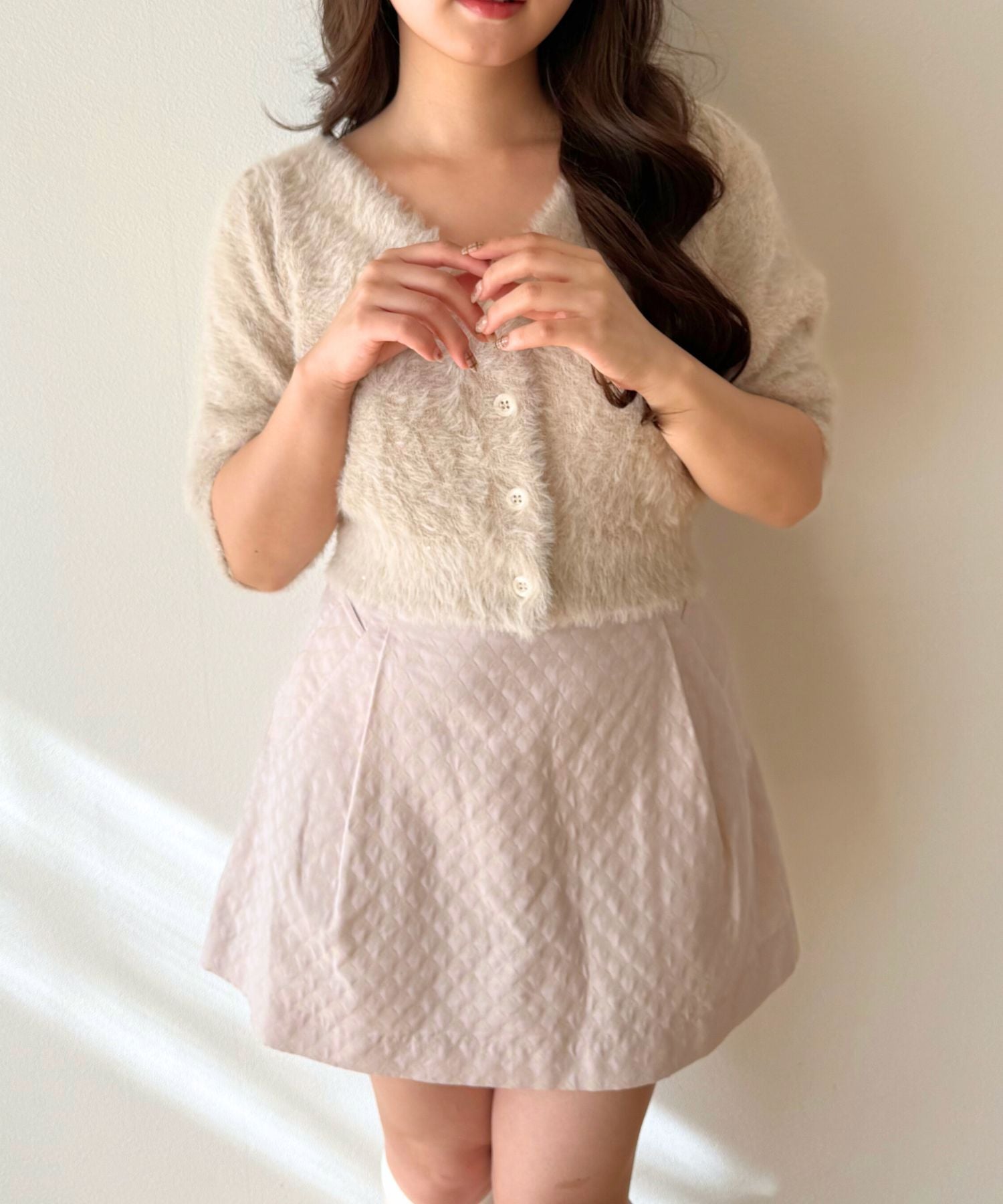 ハートJQタックミニスカート