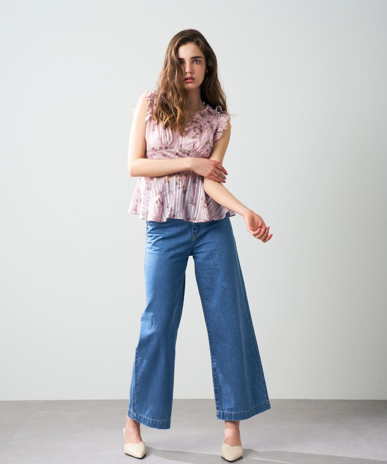 [Pre-order] Heart Pocket Denim Pants