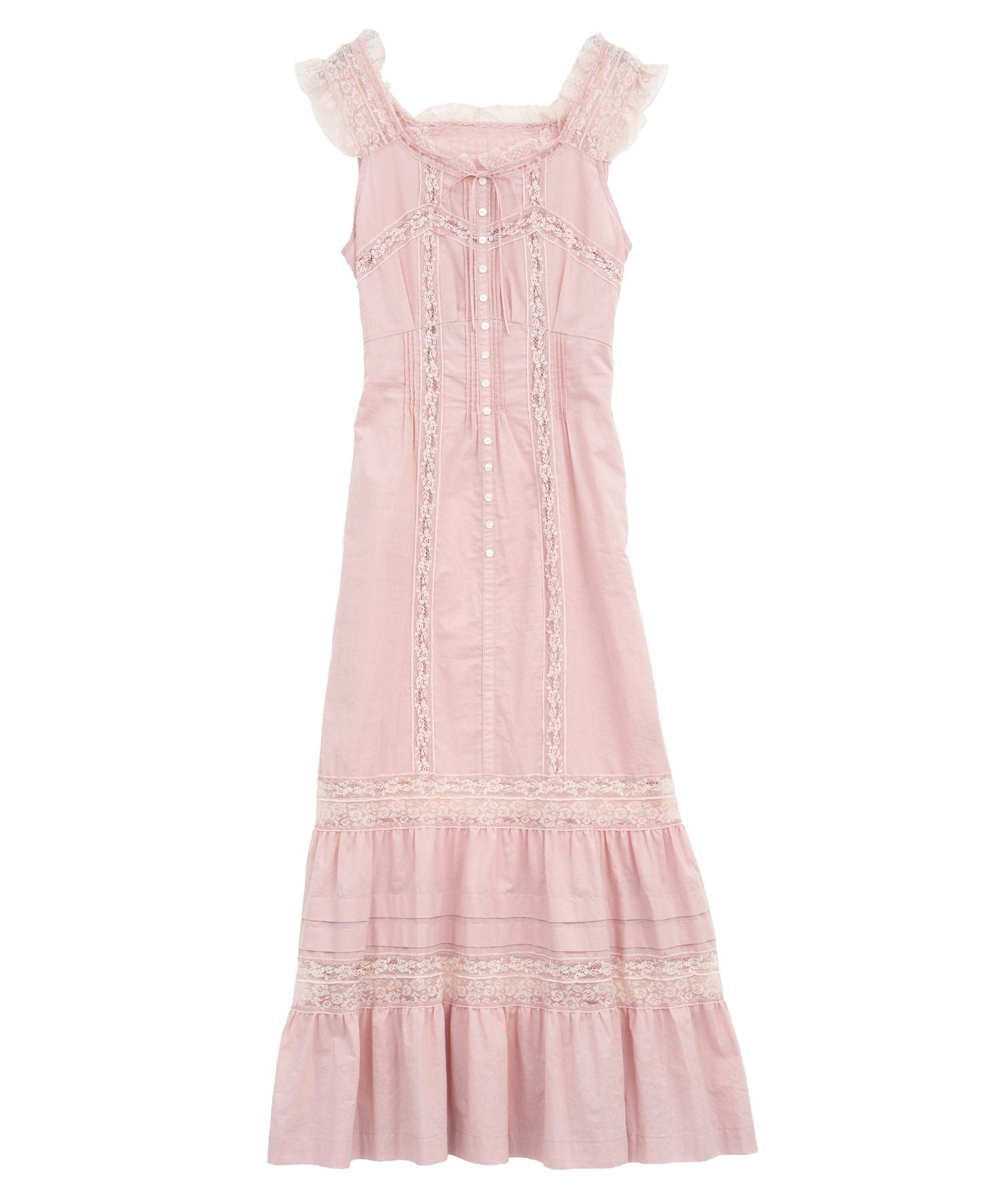 レースMIXヴィクトリアンワンピース