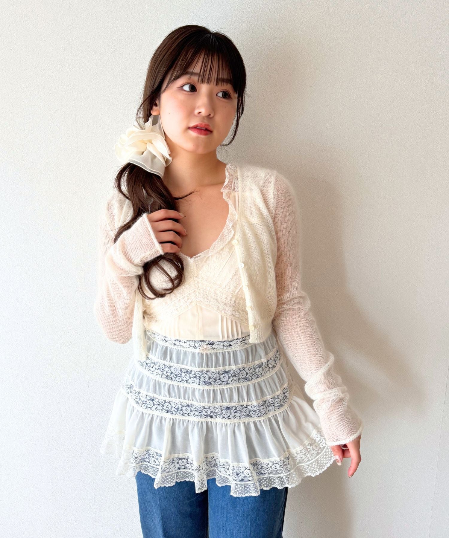 オーガンジーシュシュ