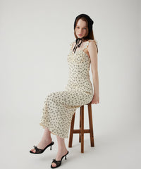 プチフルールビスチェワンピース