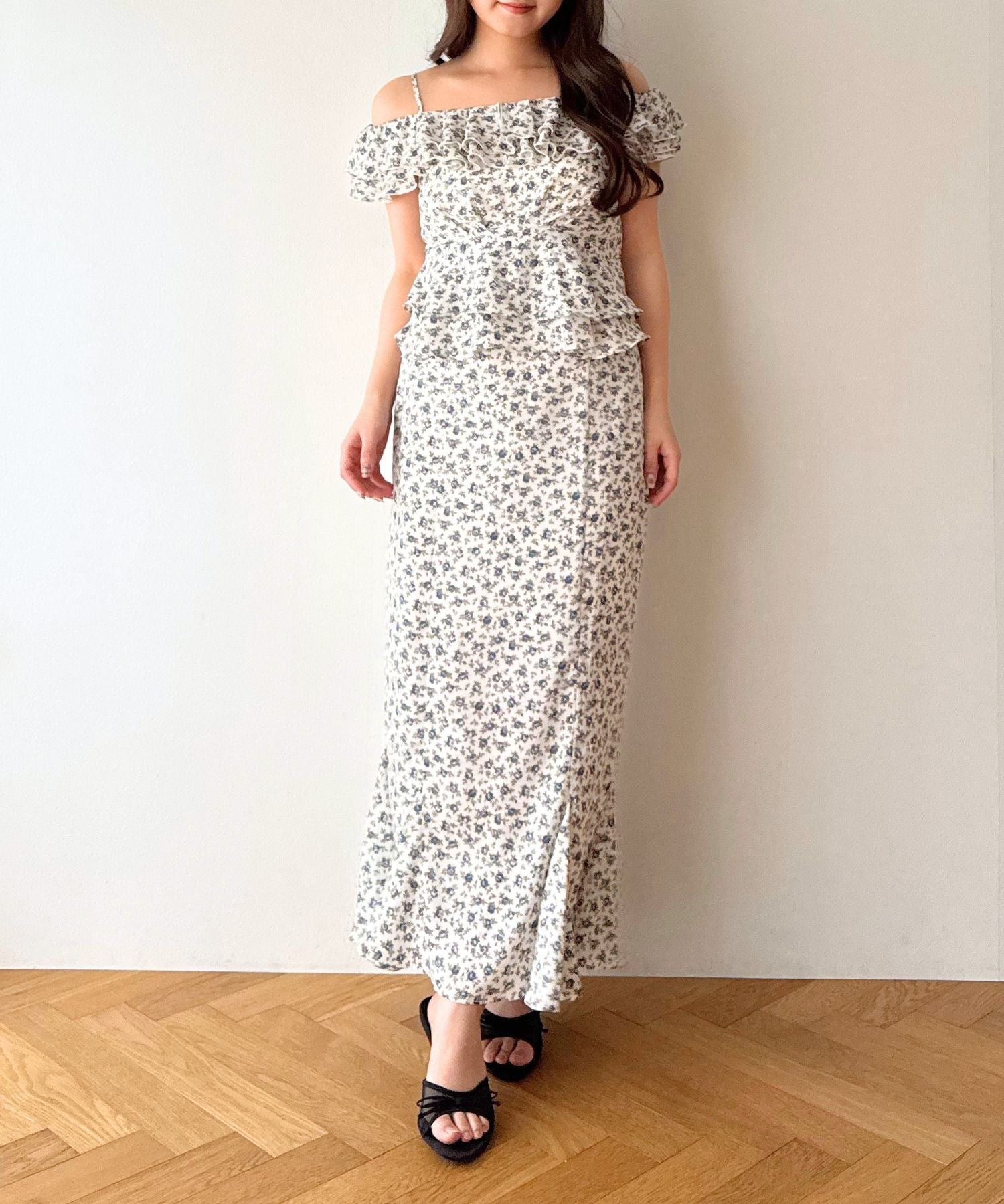 【予約】ローズマーメイドスカート