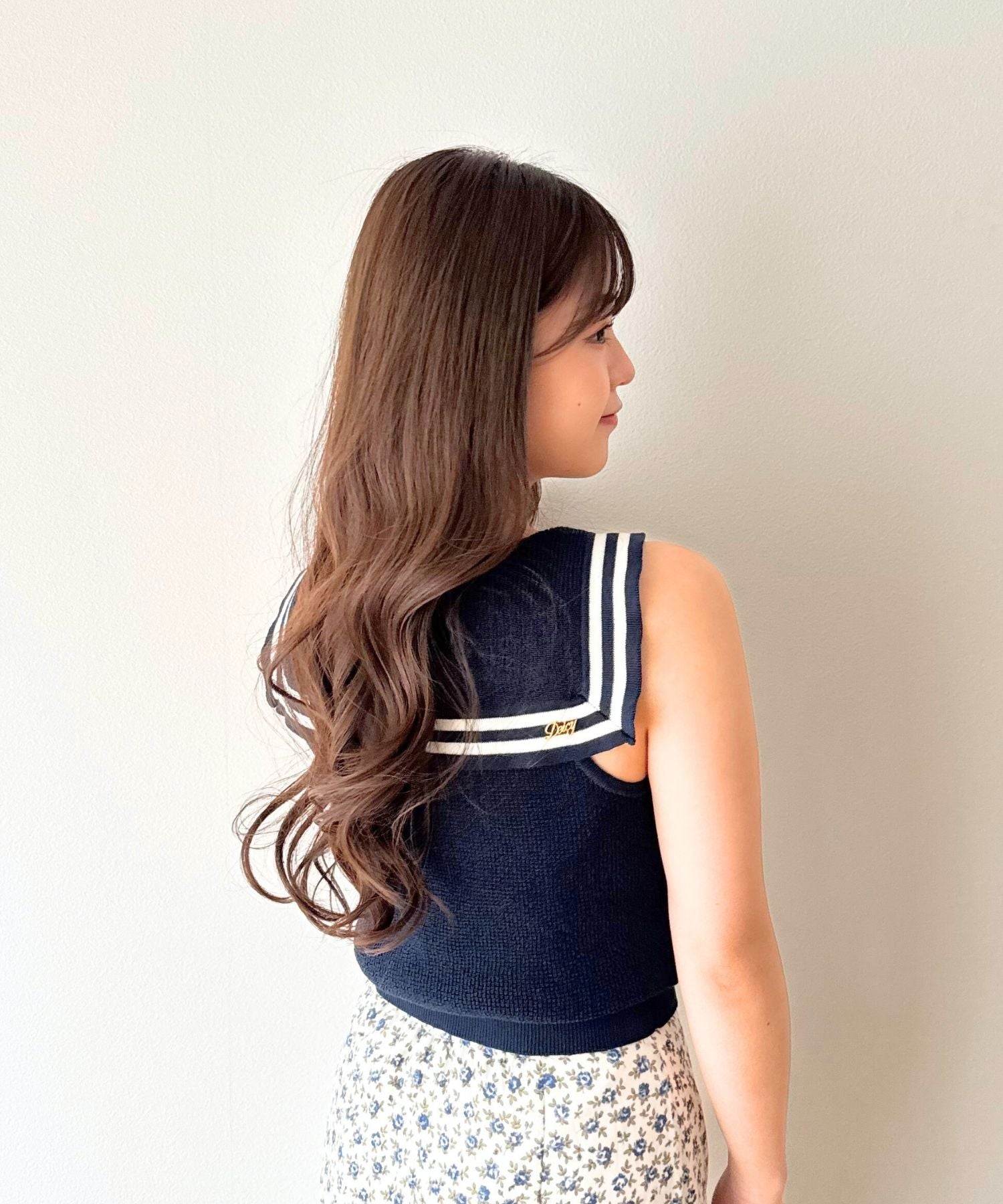 セーラーカラーマリンニット